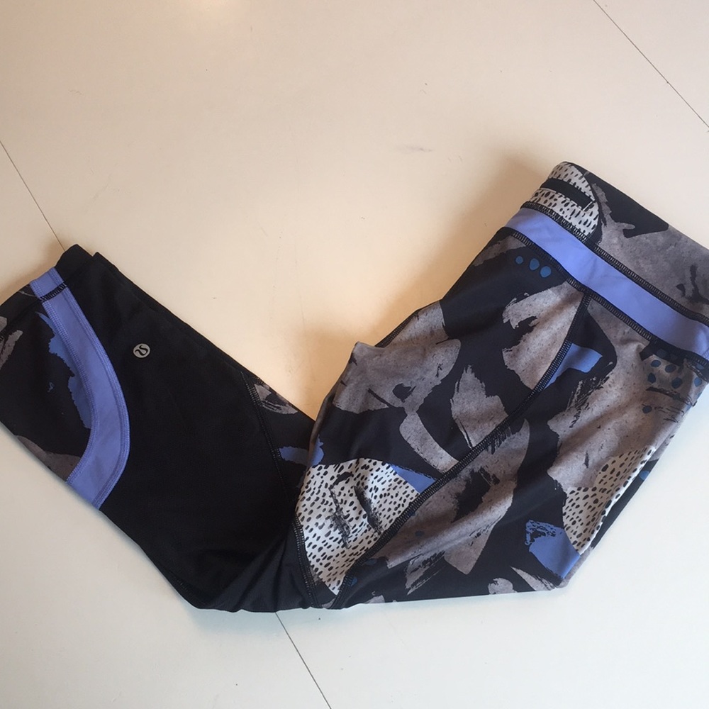 Lululemon running crops/capris